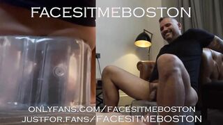 Ive wanted about being in this compromised stance for years & he knew it. FACE FARTING