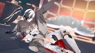 honkai starlet ride - boothill x argent - yaoi manga porn cartoon r34