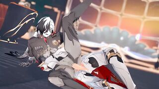 honkai starlet ride - boothill x argent - yaoi manga porn cartoon r34