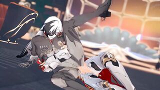 honkai starlet ride - boothill x argent - yaoi manga porn cartoon r34