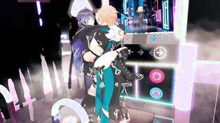 Varka x Flins - Genshin Influence Yaoi Anime porn Animated Manga porn R34