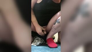 Allie rails here big black cock plaything