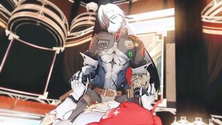 boothill x argenti - honkai starlet ride yaoi toon