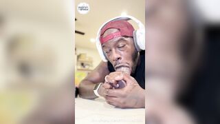 Jock Bjs XXL BIG BLACK COCK Faux-cock