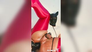 Promptly, dissolve both figure and soul... Filthy and liberate...