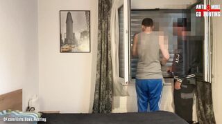 Gay-for-pay Repair Stud Gets a ORAL & Boinks A Boy for the Very first Time - AntoGoesHunting