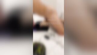 Boo finishes off inwards his smallish fucktoy