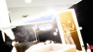 Genshin Influence Yaoi - Venti Pummeled by Diluc in the douche