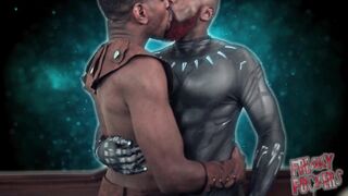 Thick Dark-hued Panther Sausage Breeds Soldier