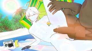 aventurine likes thick jizz-shotgun - honkai starlet ride