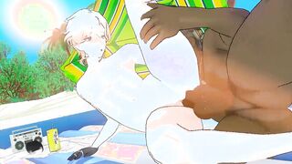 aventurine likes thick jizz-shotgun - honkai starlet ride