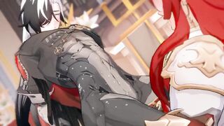 honkai starlet ride - argenti x boothill