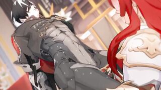 honkai starlet ride - argenti x boothill