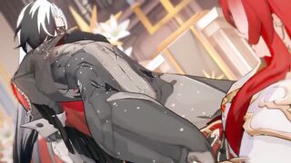 honkai starlet ride - argenti x boothill