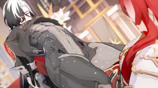 honkai starlet ride - argenti x boothill