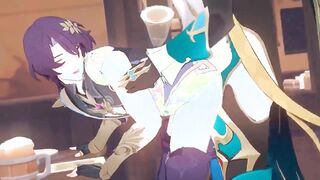 aventurine tops ratio ROCK-HARD - honkai starlet ride