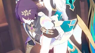 aventurine tops ratio ROCK-HARD - honkai starlet ride