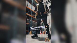 Risky Stroke at Work Real Pressure, Real Enjoyment