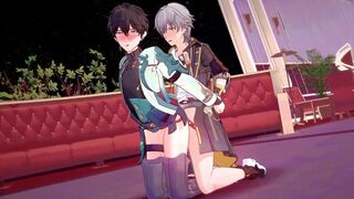 Caelus x Danheng - honkai starlet ride