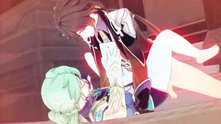 Zhongli x Baizhu - Genshin Influence 原神