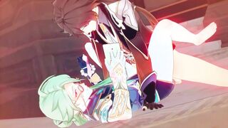 Zhongli x Baizhu - Genshin Influence 原神