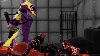 Synth get bound down and rode