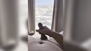 Jizzing in Las Vegas motel