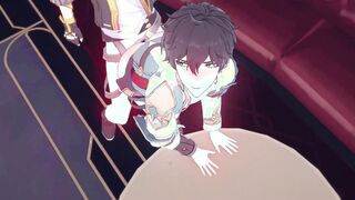 Caelus x Dan Heng - Honkai Starlet Ride