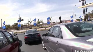 GAYWIRE - Timid Fellow Mickey Drake Bangs Insatiable Zach lexander Against An SUV In An Deserted Camper Pile