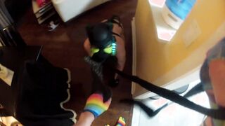 My Subordinated Pup Praying Before Getting Boned