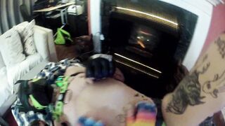 My Subordinated Pup Praying Before Getting Boned