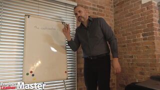 Professor displays you how to deepthroat spear PREVIEW