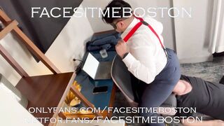 He dsnt know how lengthy its going to take to complete ur job.He just knows ur a fart nuzzling seat!