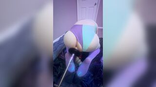 Femboy pop tramp getting its packing