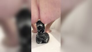 Attempting out my fresh XXL Fake penis