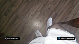 Perspiring Milky Socks Adore! Wondrous Sir Directives to Nuzzle his Sock - Go after on X @PhantomGentX