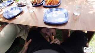 REALITY BOYS - Stepparent Markus Gets Caught Banging Sonnie Benjamin Blue And Jizzing On His Pecs