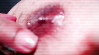 Frolicking with my puffies- molten nips