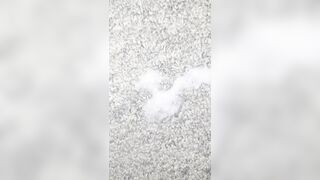 Leaking big black cock