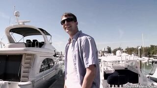 GAYWIRE - Lee Paines Outdoor Fuck-fest With Jake Forest Turns Into A Insatiable Public Fellatio At The Docks