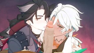 wriothesley ifa sucky-sucky - genshin influence