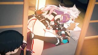 Itto x Gooru - Genshin Influence Yaoi