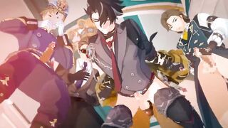 wriothesley public hump - genshin influence