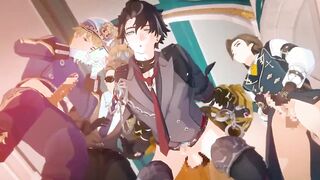 wriothesley public hump - genshin influence