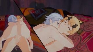 Ayato rails Thoma - Genshin Influence