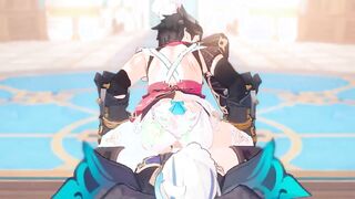 genshin influence - wriothesley x neuvillette