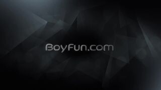 Salami jerking & jizz dumping with fresh sleek dude Eithan Dawson