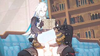 genshin influence - wriothesley x neuvillette