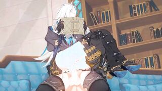 genshin influence - wriothesley x neuvillette