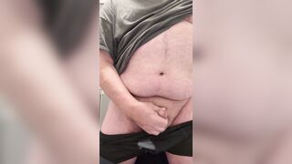 Frolicking in toilet at work